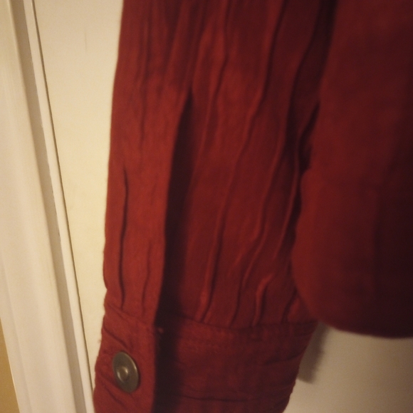 Ruby Rd. Deep Red Jacket - Picture 5 of 5